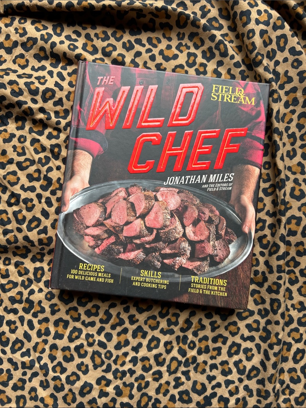 Wild Chef Hard cover cookbook by Jonathan Miles